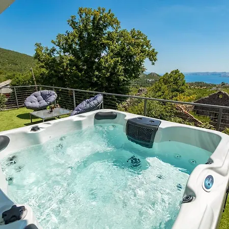 Mirjam With Swimming Pool, Jacuzzi And Sea View Novi Vinodolski